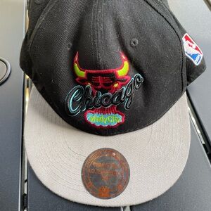 Mitchell & Ness Black and Gray Cap